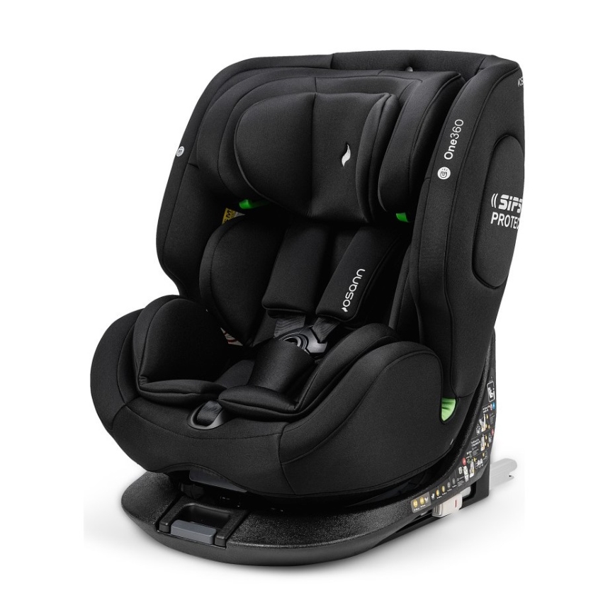 OSANN - Siège auto ONE 360 i-Size 40-150 cm Noir intégral