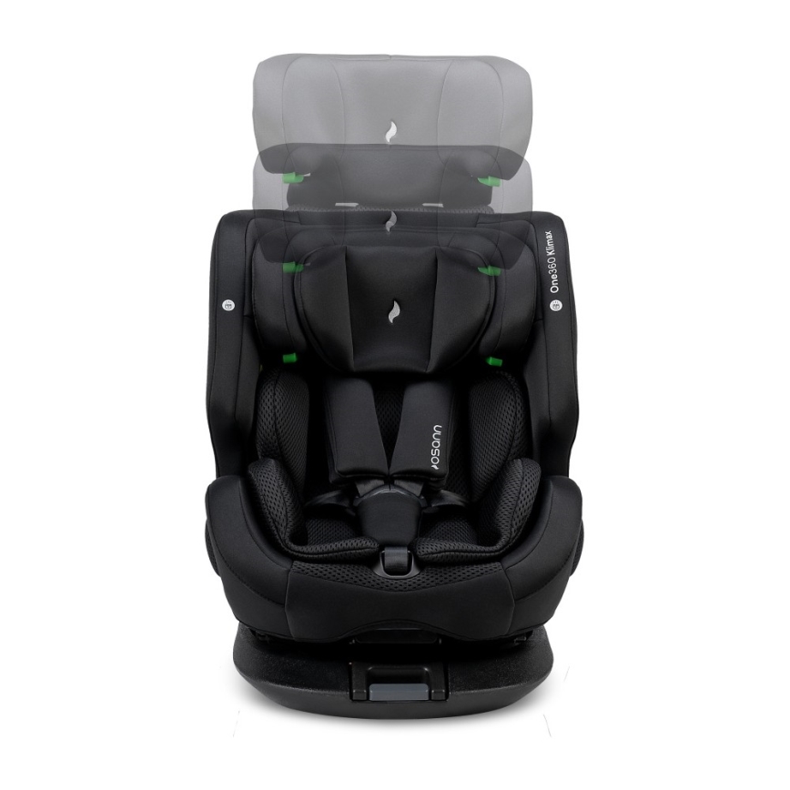 OSANN - Siège-auto ONE 360 Klimax i-Size 40-150 cm Tout noir