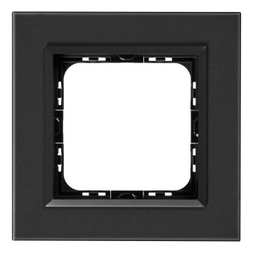 Ospel - Cadre en verre simple SONATA noir mat
