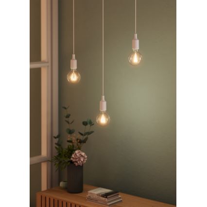 Osram - Aansluitsnoer PENDULUM BELL 1xE27/15W/230V wit