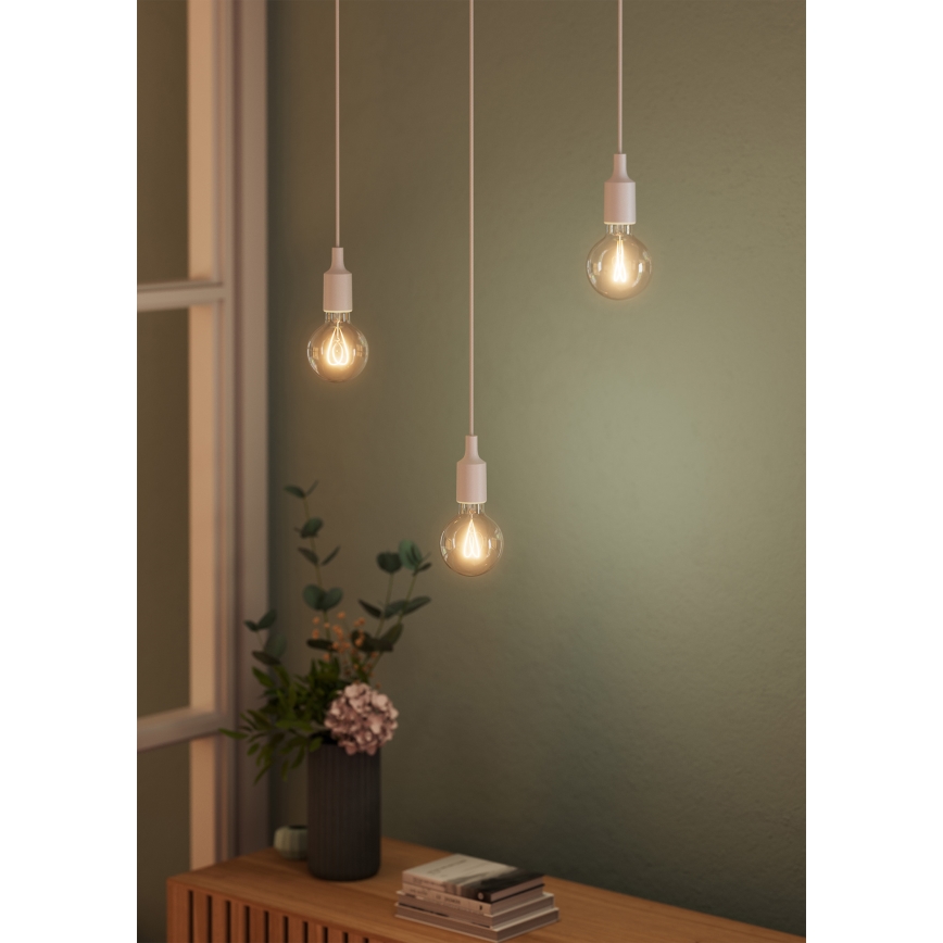 Osram - Aansluitsnoer PENDULUM BELL 1xE27/15W/230V wit