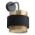 Osram - Applique murale DECOR HORNET 1xE27/10W/230V noire/dorée