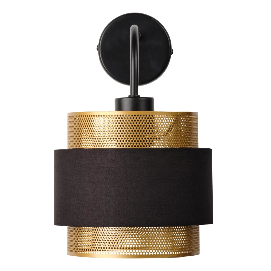 Osram - Applique murale DECOR HORNET 1xE27/10W/230V noire/dorée