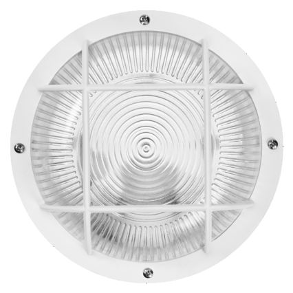 Osram - Applique murale d'extérieur BULKHEAD 1xE27/10W/230V Ø 19 cm IP54 blanche