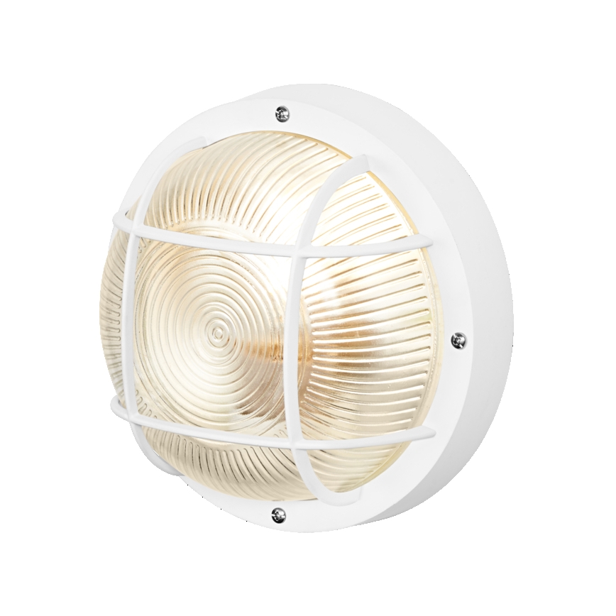 Osram - Applique murale d'extérieur BULKHEAD 1xE27/10W/230V Ø 19 cm IP54 blanche