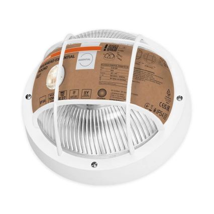 Osram - Applique murale d'extérieur BULKHEAD 1xE27/10W/230V Ø 19 cm IP54 blanche