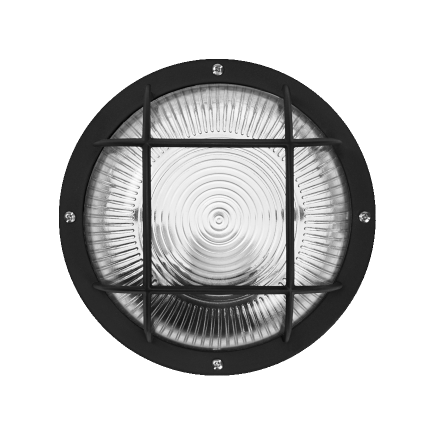 Osram - Applique murale d'extérieur BULKHEAD 1xE27/10W/230V Ø 19 cm IP54 noire