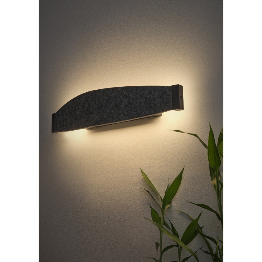 Osram - Applique murale LED DECOR FLAT LED/13W/230V gris
