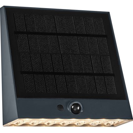 Osram - Applique murale solaire LED avec détecteur ENDURA STYLE LED/10,2W/4,2V 2000 mAh IP54 anthracite