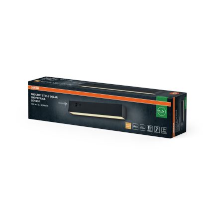 Osram - Applique murale solaire LED avec capteur ENDURA STYLE LED/12,4W/4,2V 2000 mAh IP54 anthracite