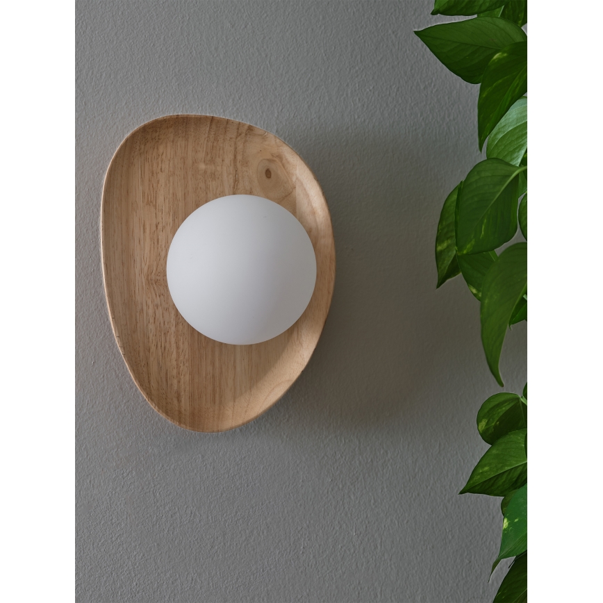 Osram - Applique murale WOOD NEST 1xG9/5W/230V en bois d'hévéa
