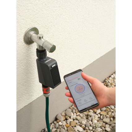Osram - Bewateringsventiel met zonnepaneel SMART+ IP55 Wi-Fi