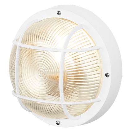 Osram - Buitenwandlamp BULKHEAD 1xE27/10W/230V Ø 19 cm IP54 wit