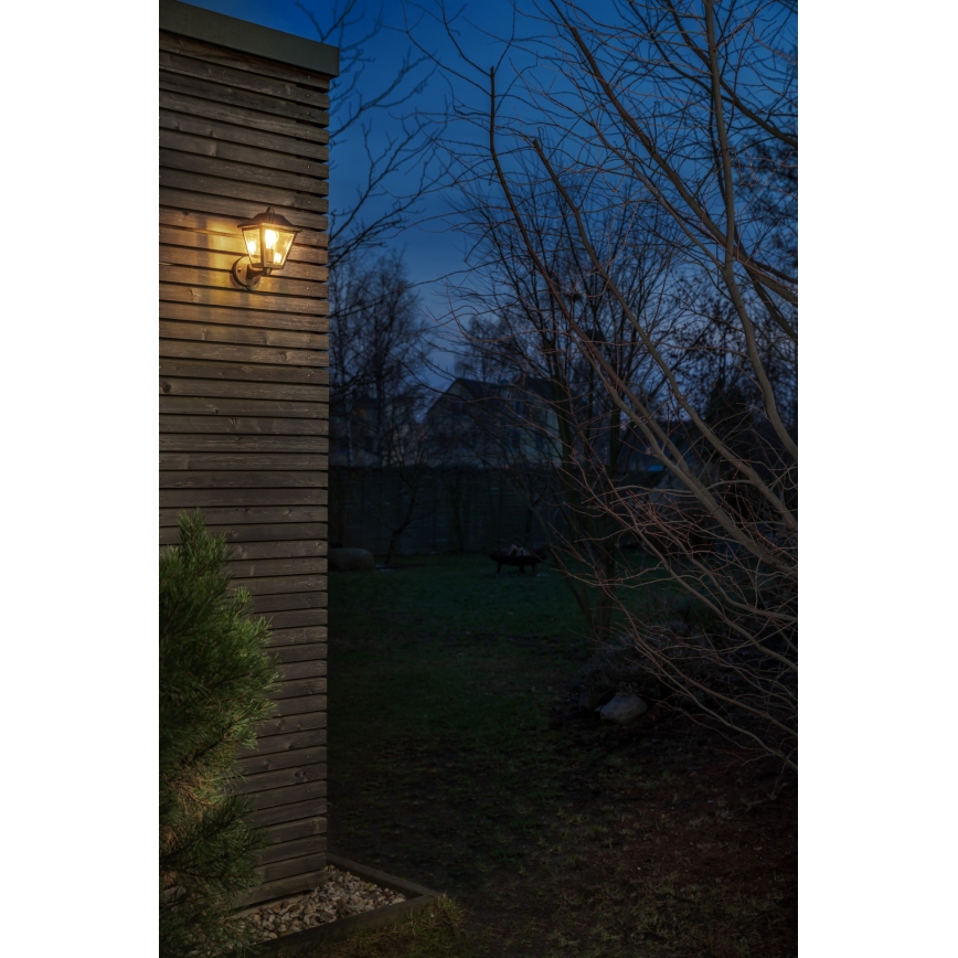 Osram - Buitenwandlamp TRADITION UP 1xE27/60W/230V IP44 patina/goud