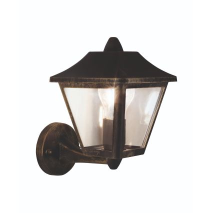 Osram - Buitenwandlamp TRADITION UP 1xE27/60W/230V IP44 patina/goud