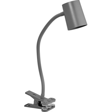 Osram - Bureaulamp met klem DESK LINE 1xGU10/9W/230V grijs