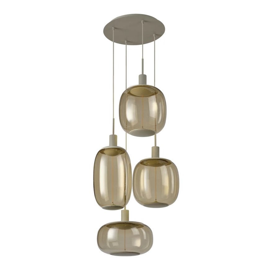 Osram - Câble d'alimentation NEEDLE PENDANT 4xE27/25W/230V beige