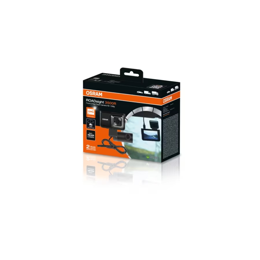 Osram - Caméra embarquée ROADSIGHT 3500R Full HD 1080p 12/24V
