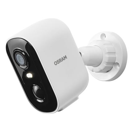 Osram - Caméra solaire intelligente avec capteur 2K SMART+, 5 V, batterie 5200 mAh, IP66, Wi‑Fi