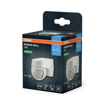 Osram - Capteur de mouvement infrarouge d'extérieur 230 V IP44, blanc