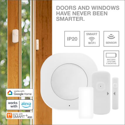 Osram - Capteur de mouvement SMART+ 3,7 V Wi-Fi 500 mAh