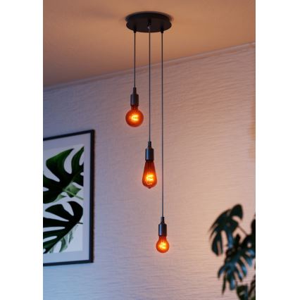 Osram - Cordon d'alimentation PENDULUM BELL 1xE27/15W/230V noir