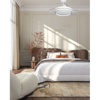 Osram - Dimbare LED-plafondlamp met ventilator PONIENTE LED/36W/230V 3000/4000/6500K + afstandsbediening
