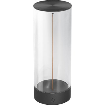 Osram - Dimbare aanraak-buitentafellamp ENDURA STYLE LED/1,5W/5V 2500 mAh USB IP54 antraciet