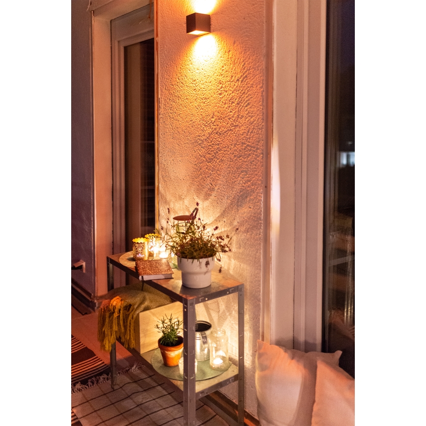 Osram - LED RGBW dimbare buitenwandlamp SMART+ BRICK LED/14W/230V IP44 Wi-Fi