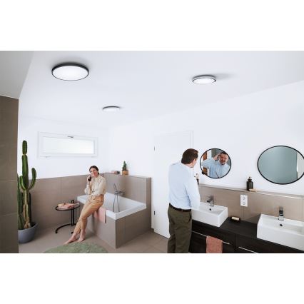 Osram - Dimbare LED-plafondlamp voor de badkamer SMART+ DISC LED/24W/230V 3000-6500K IP44 Wi-Fi