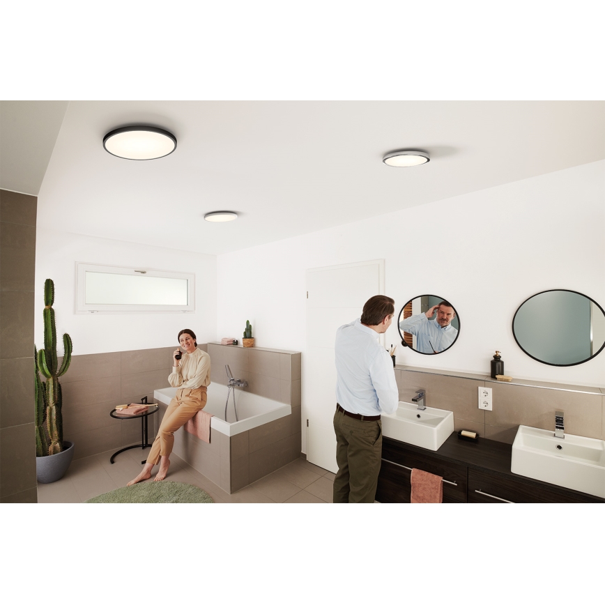 Osram - Dimbare LED-plafondlamp voor de badkamer SMART+ DISC LED/24W/230V 3000-6500K IP44 Wi-Fi