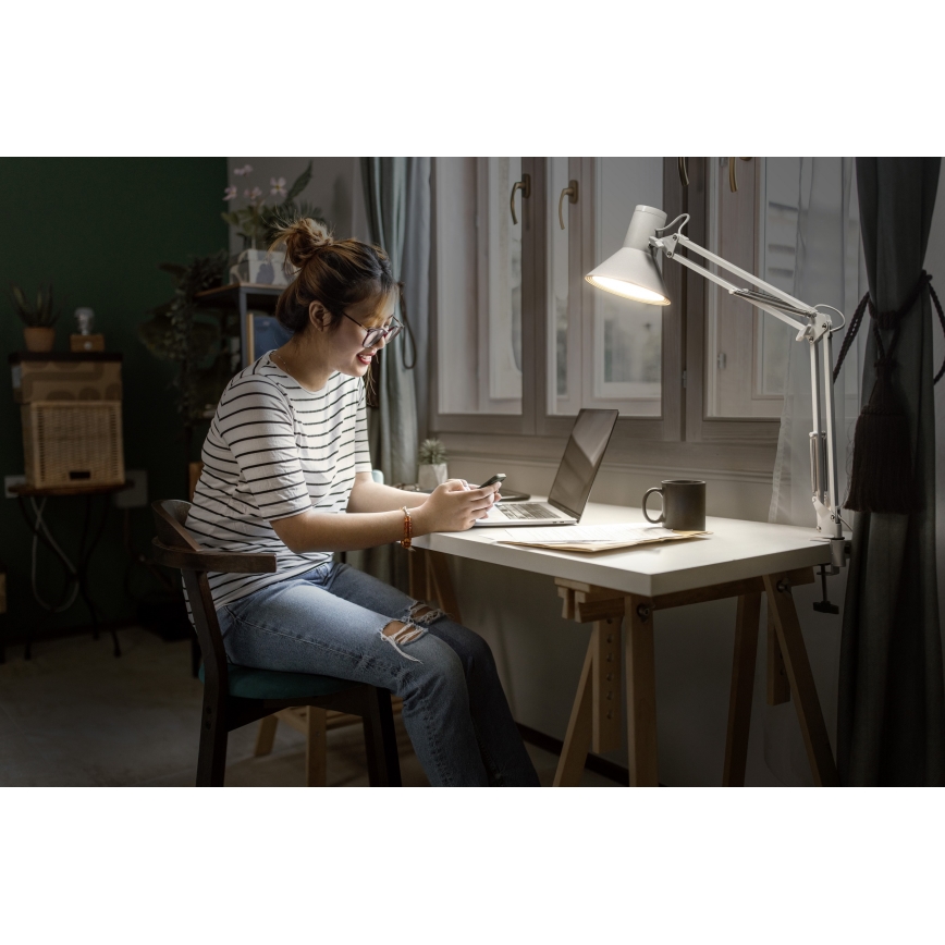 Osram - Dimbare LED-bureaulamp met klem OFFICE LINE LED/9W/230V 3000K wit