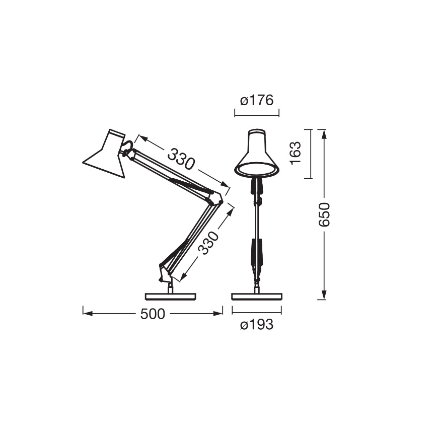 Osram - Dimbare LED-bureaulamp OFFICE LINE LED/9W/230V 3000K zwart