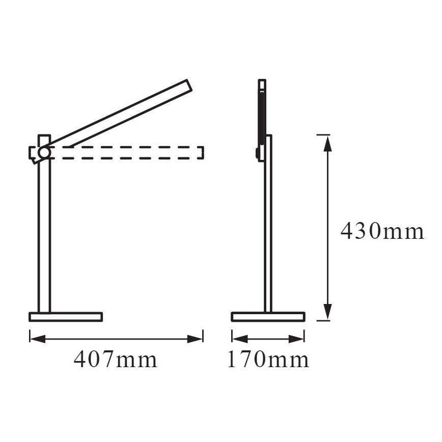 Osram - dimbare LED-bureaulamp PANAN LED/7W/230V