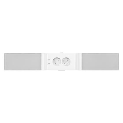 Osram - Dimbaar LED-onderbouwarmatuur met geïntegreerde stopcontacten UNDERCABINET LED/10W/230V 3000K 54,8 cm wit