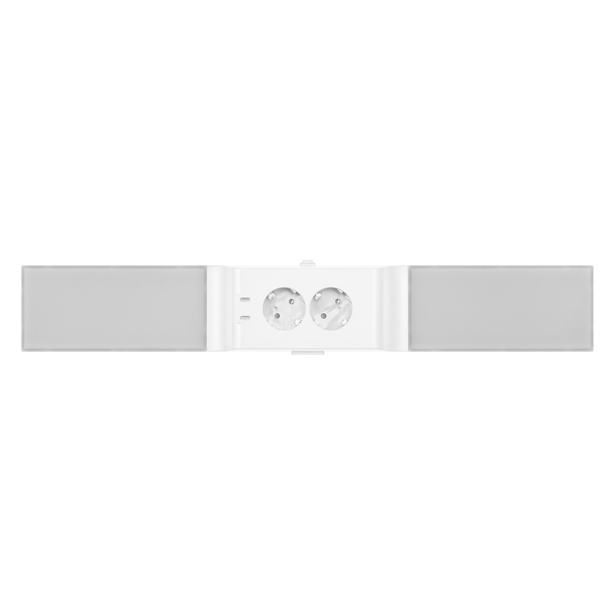 Osram - Dimbaar LED-onderbouwarmatuur met geïntegreerde stopcontacten UNDERCABINET LED/10W/230V 3000K 54,8 cm wit