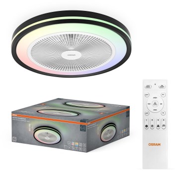 Osram - Dimbare LED-plafondlamp met geïntegreerde ventilator MURLAN LED/26W/230V 3000-6500K + afstandsbediening