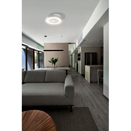 Osram - SMART+ dimbare LED-plafondlamp met ventilator LED/78W/230V 3000-6500K Wi-Fi + afstandsbediening