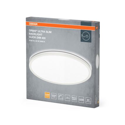 Osram - Dimbare LED-plafondlamp ORBIS LED/22W/230V wit