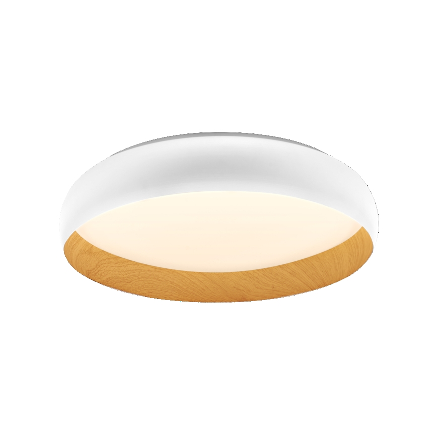 Osram - Dimbare LED-plafondlamp ORBIS LIVIA LED/36W/230V Ø 52 cm wit/bruin