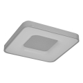 Osram - Dimbare LED-plafondlamp ORBIS PIANA LED/36W/230V 48,5x48,5 cm zilver