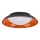 Osram - dimbare LED-plafondlamp ORBIS PLATE LED/19W/230V Ø 31 cm oranje/zwart