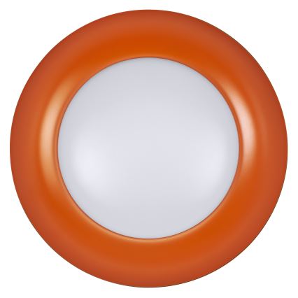 Osram - dimbare LED-plafondlamp ORBIS PLATE LED/19W/230V Ø 31 cm oranje/zwart