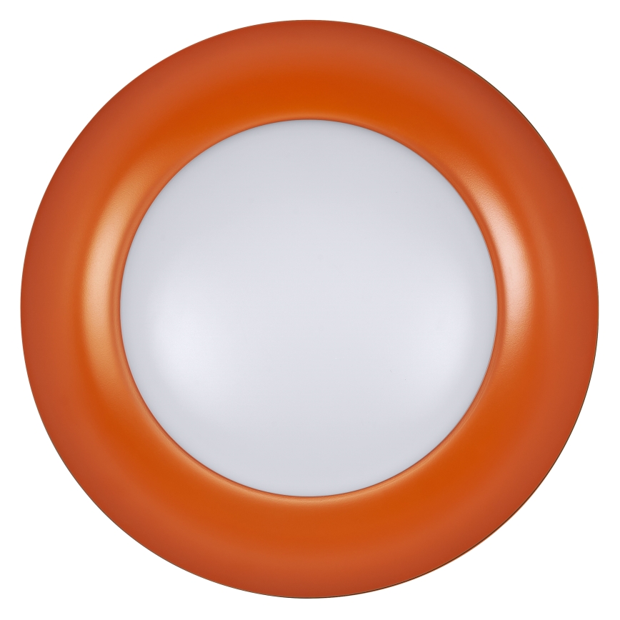 Osram - dimbare LED-plafondlamp ORBIS PLATE LED/19W/230V Ø 31 cm oranje/zwart