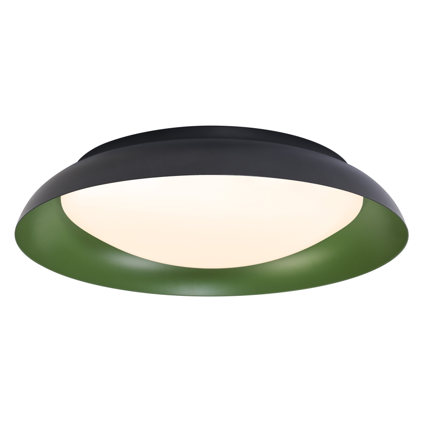 Osram - Dimbare LED-plafondlamp ORBIS PLATE LED/45W/230V Ø 48 cm groen/zwart