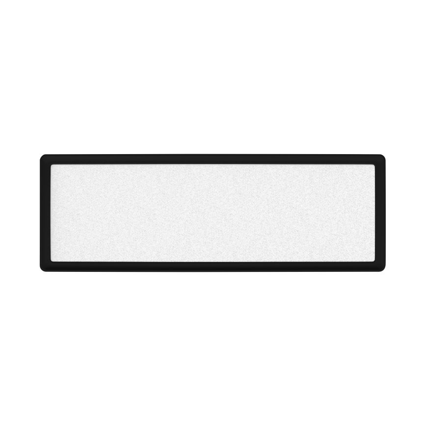 Osram - LED-dimbare plafondlamp voor badkamer PLANON EASYFIX LED/24W/230V 2600-6000K 20x58 cm IP54 zwart + afstandsbediening