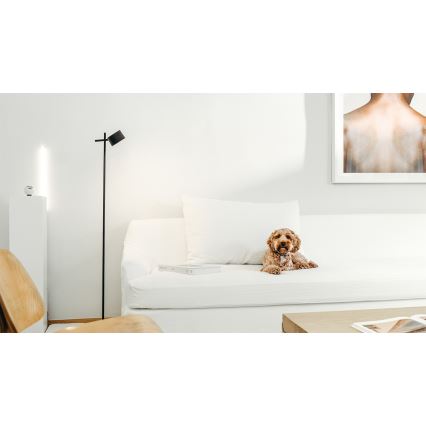 Osram - LED dimbare aanraak-vloerlamp DECOR KYOTO LED/12W/230V CRI 90 zwart