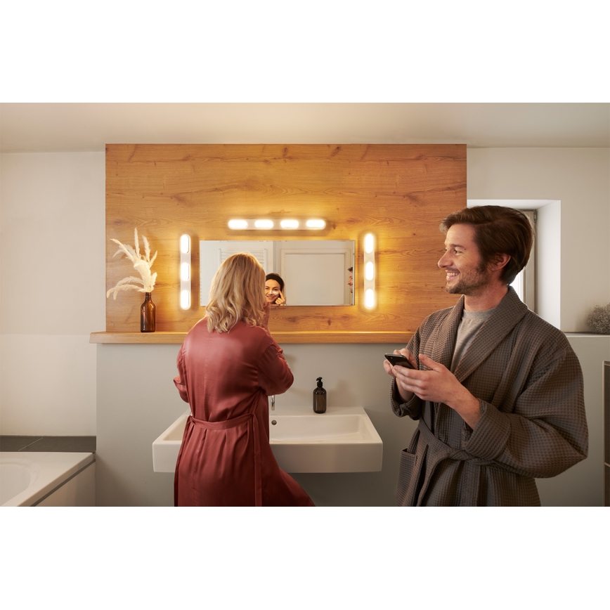 Osram - dimbare LED-badkamerwandlamp SMART+ DUPLO LED/24W/230V 3000-6500K IP44 Wi-Fi