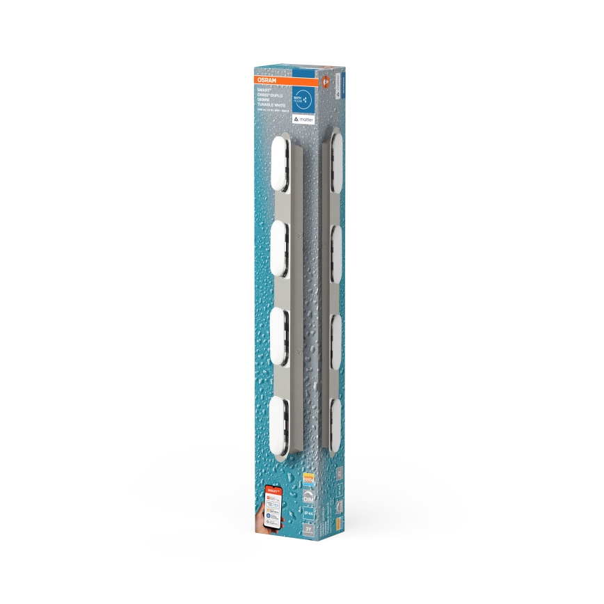 Osram - dimbare LED-badkamerwandlamp SMART+ DUPLO LED/24W/230V 3000-6500K IP44 Wi-Fi
