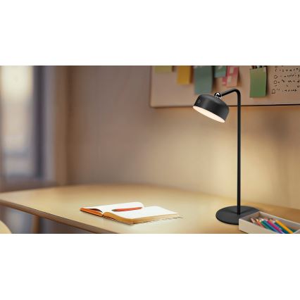 Osram - dimbare oplaadbare LED-bureaulamp 3-in-1 DECOR HELPER LED/1,8W/5V zwart